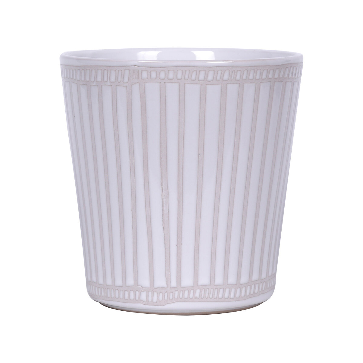 Angelo Stripe 6.5''  Flower Pot