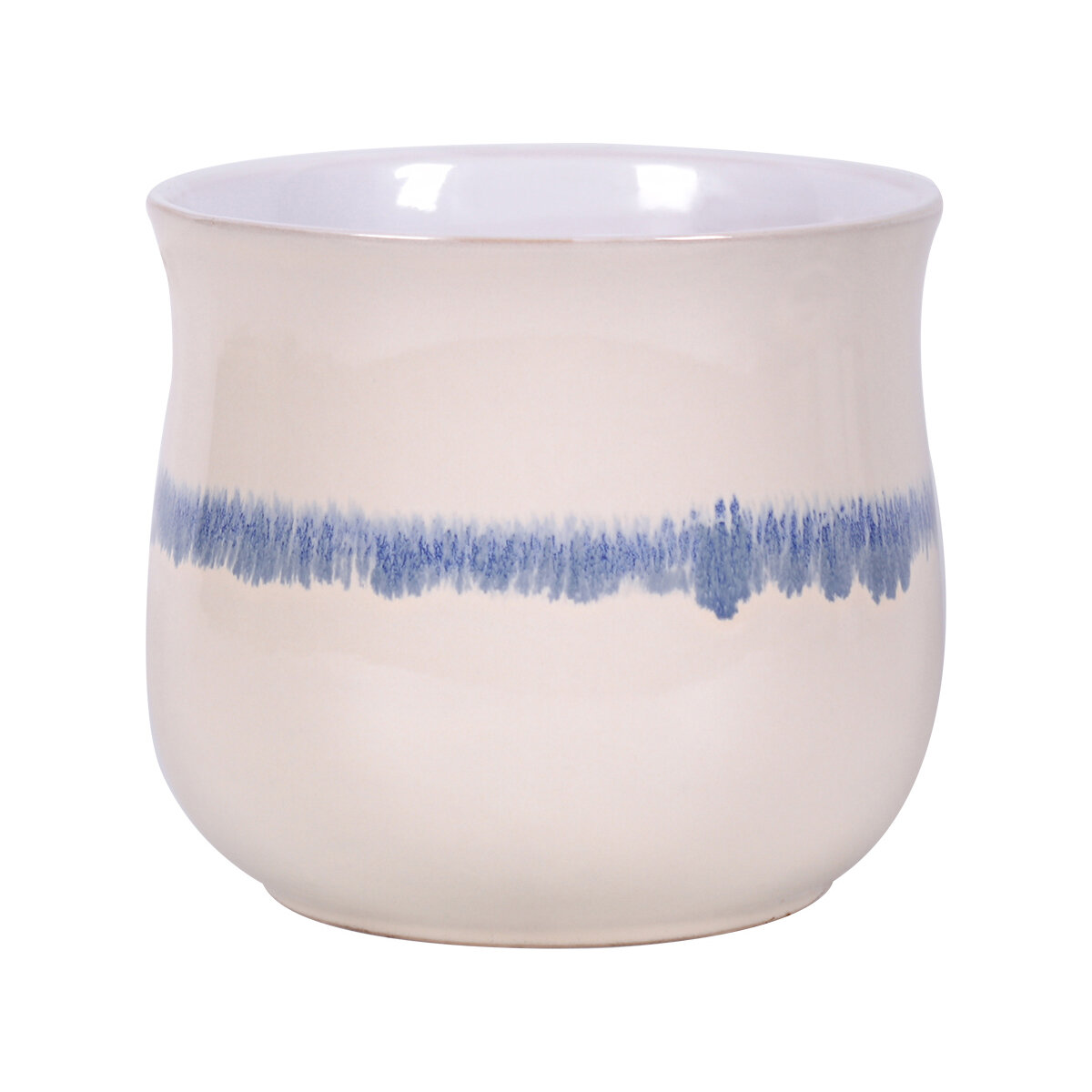 Franswa Reactive 4'' Flower Pot