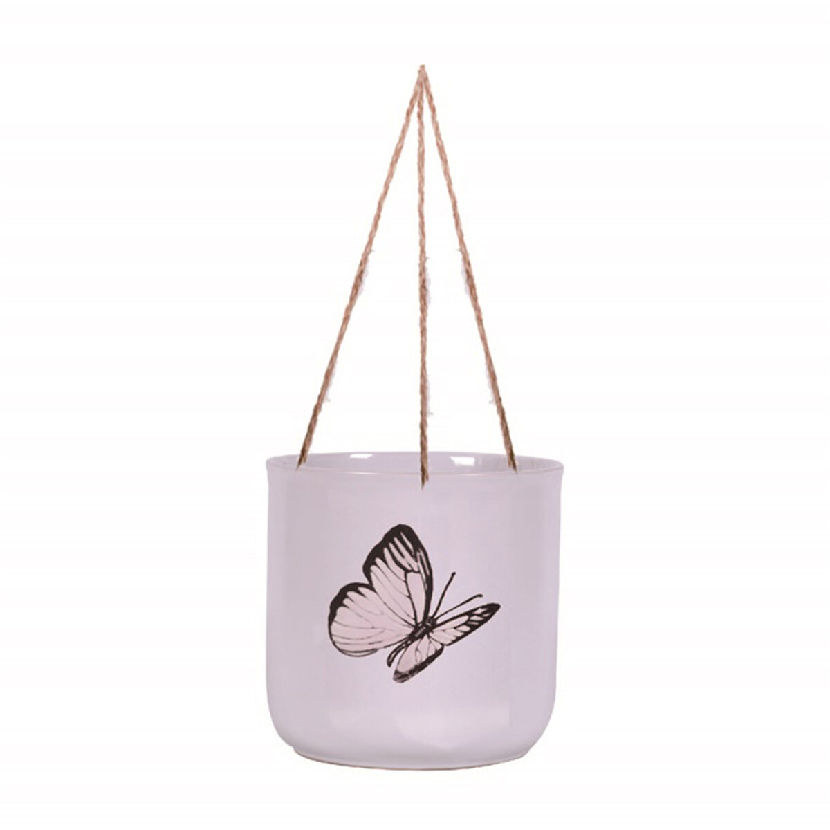 Hanging Lilyanna Butterfly 6.5"  Flower Pot