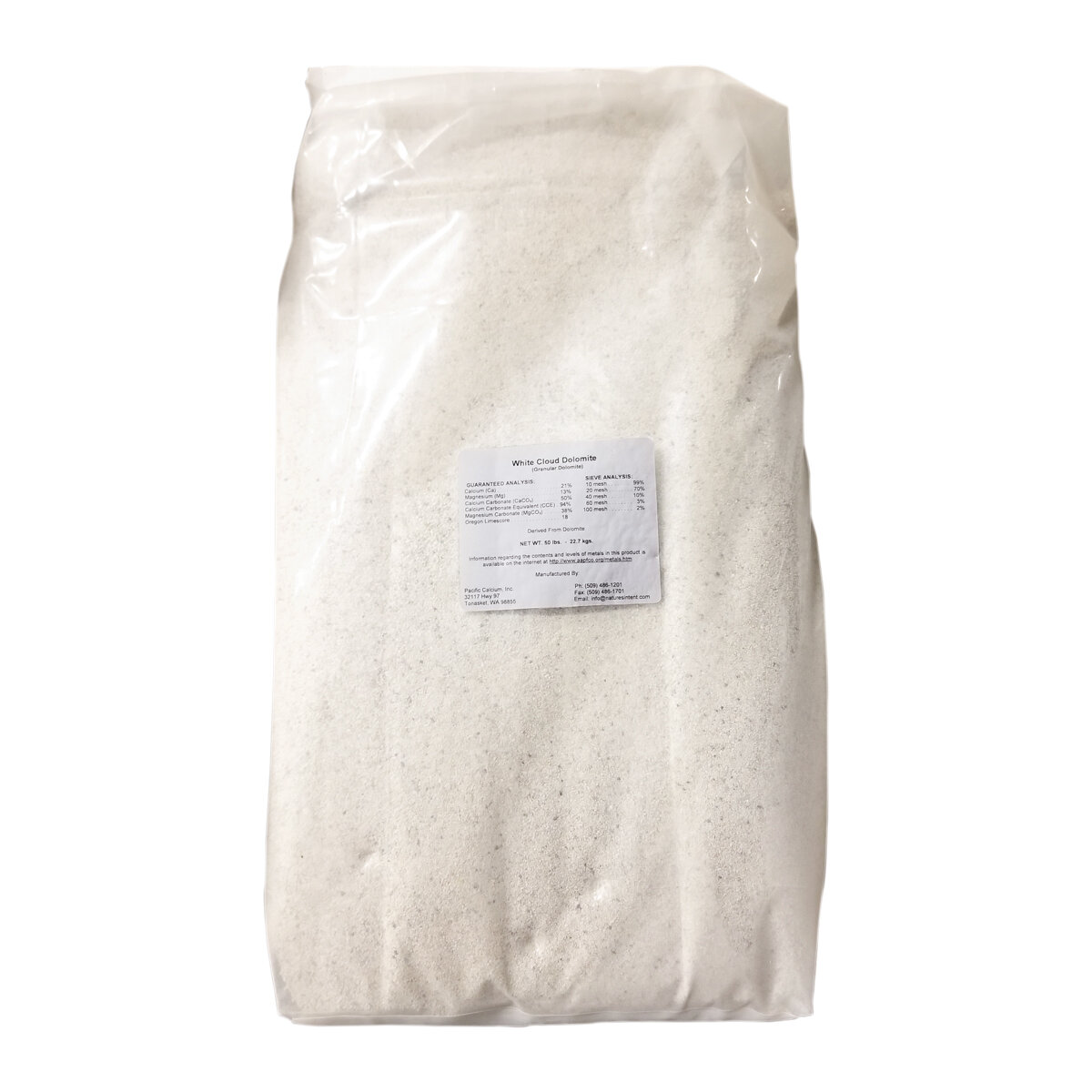 Dolomite Lime Ag 50 lb  (40plt)