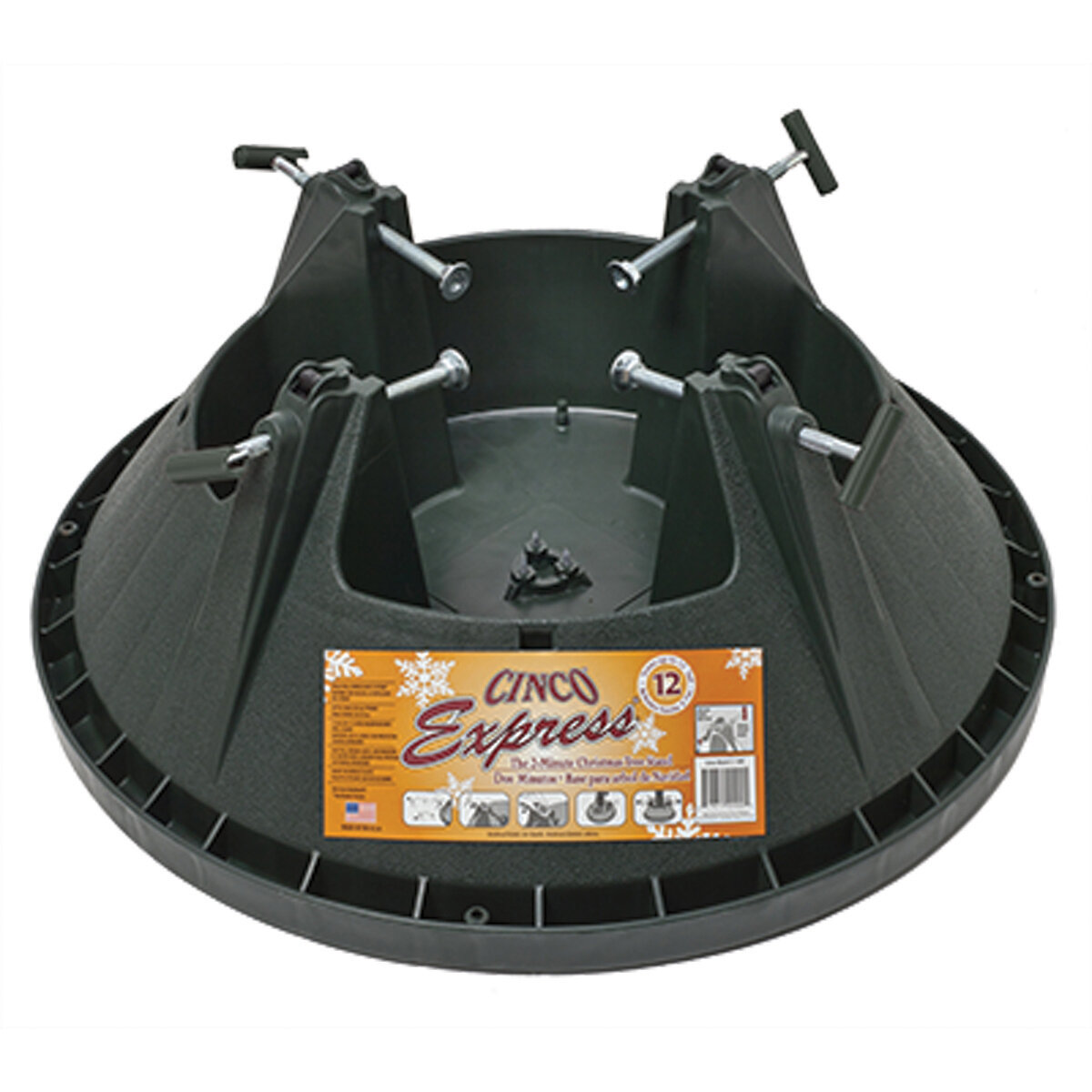 CINCO Express 24" Tree Stand for 12' / 8"Dia.