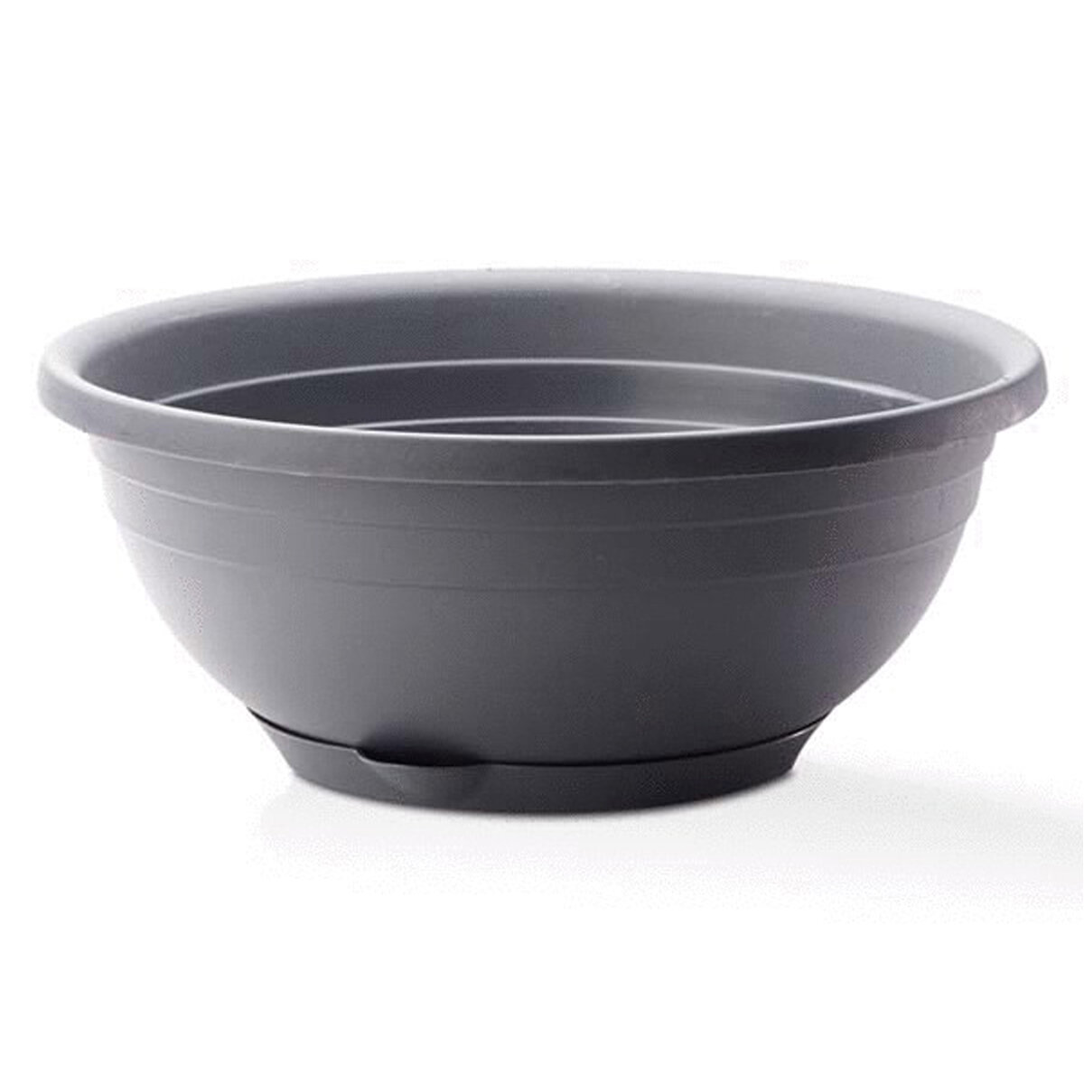 Emma 12" Bowl Hanging Planter Charcoal