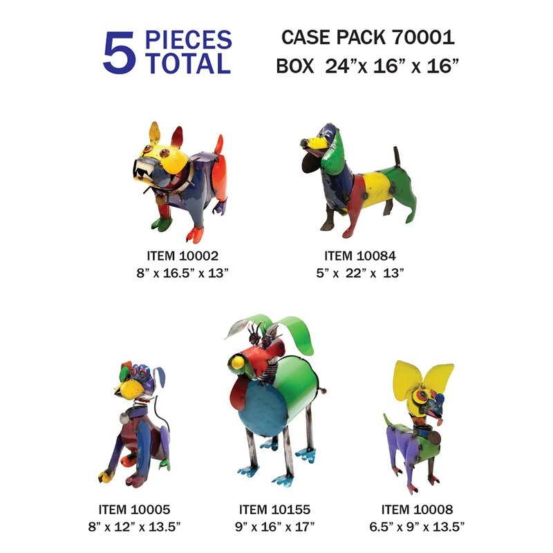 Case Pack - Dogs  (5 Pcs)