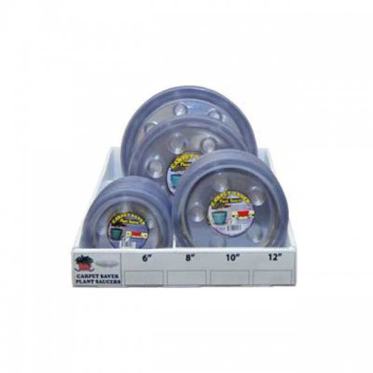 Clear Carpet Saver Saucers DS (150 pcs)