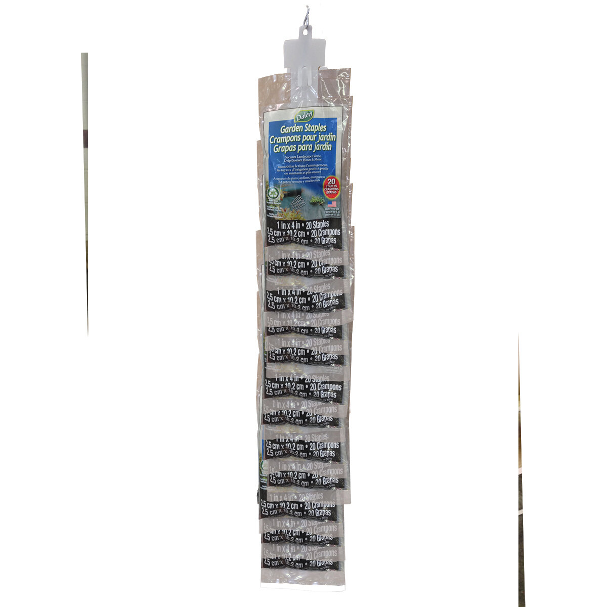 Garden Staples 20-Pack (Clip Strip)