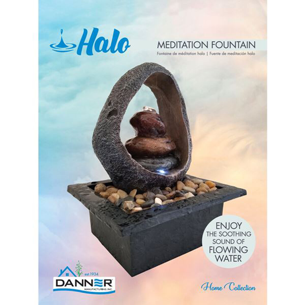 The Halo-Table Top Fountain