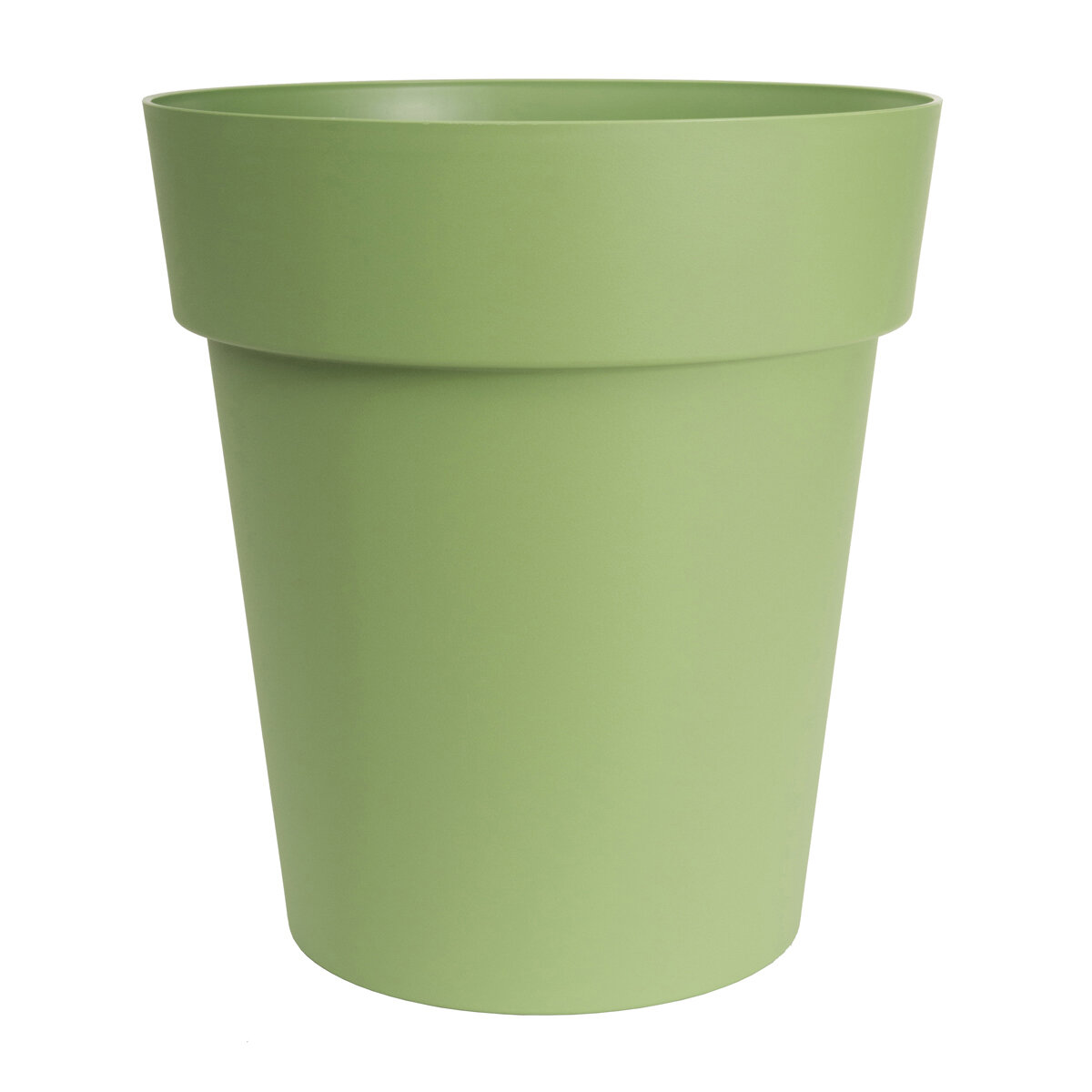 VIVA 11" Round Self-Watering Planter  Green