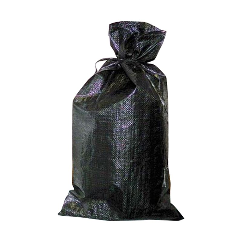 Sand Bags 14 Sand Bags 14"X26" Heavy Duty Black W/ Tie
