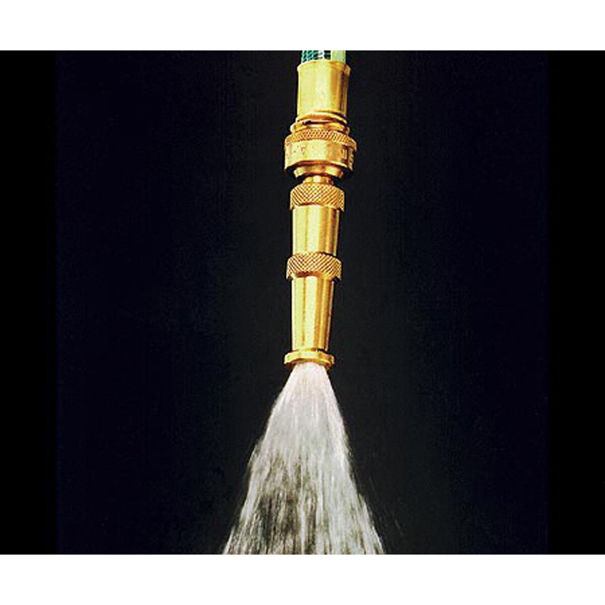 Carded Brass Adjustable Hose Nozzle 3.75"