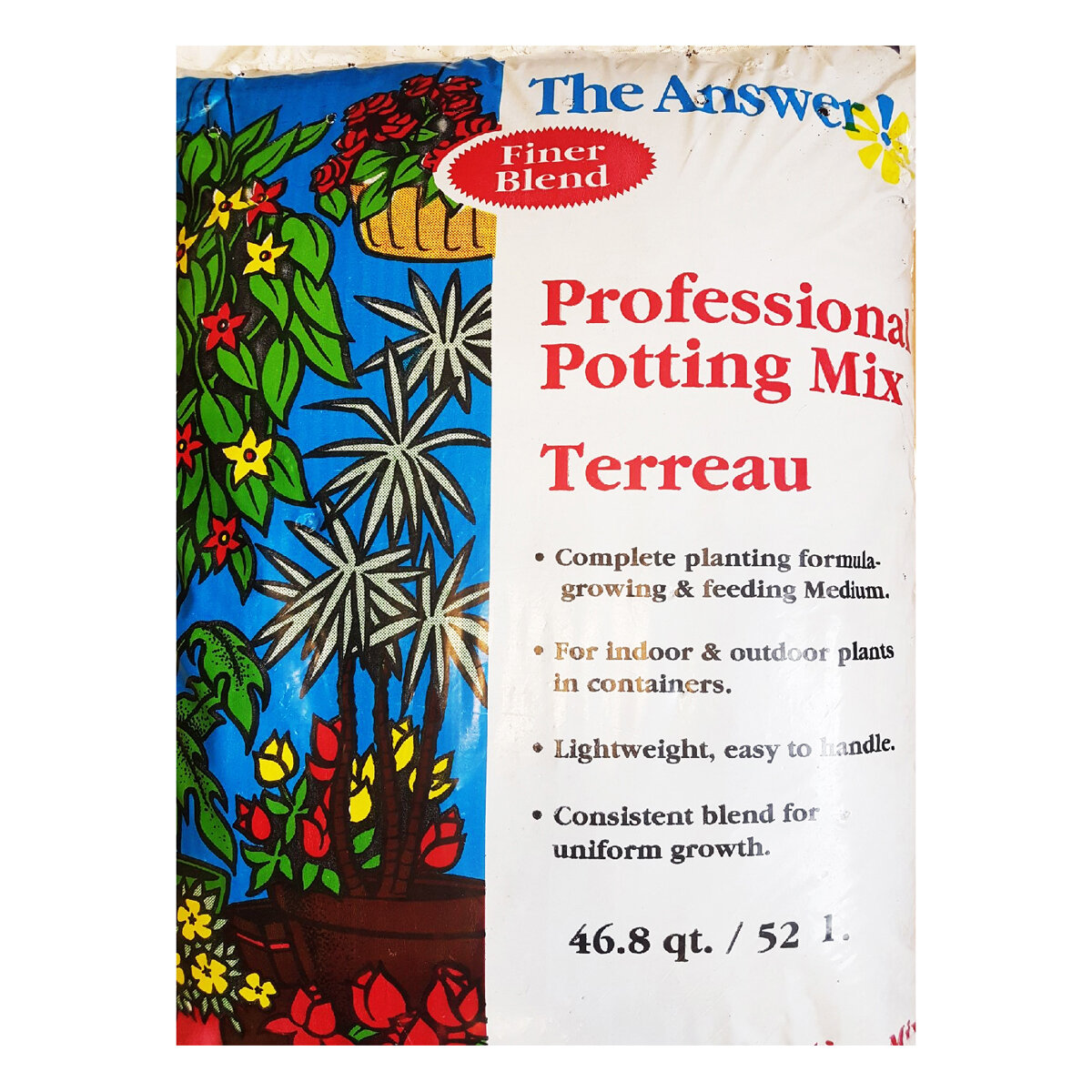Answer  Professional Potting Mix   52L  (50/Plt)