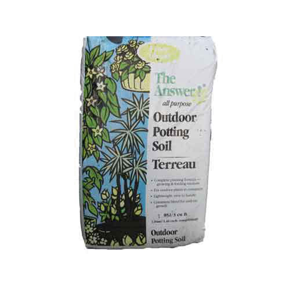 Answer Outdoor Potting Soil  85L  (40/Plt)