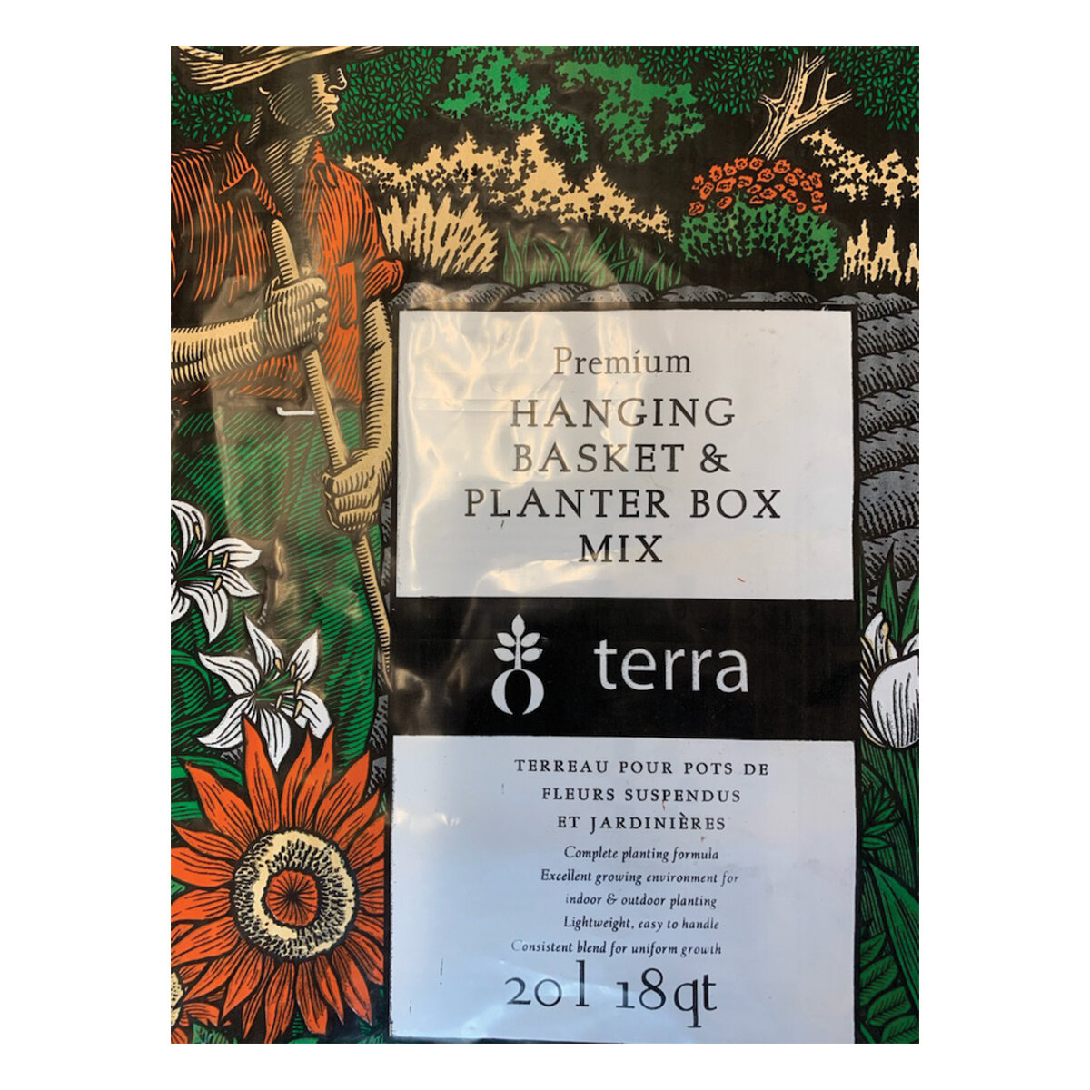 Terra Hanging Basket Potting Mix  20 L