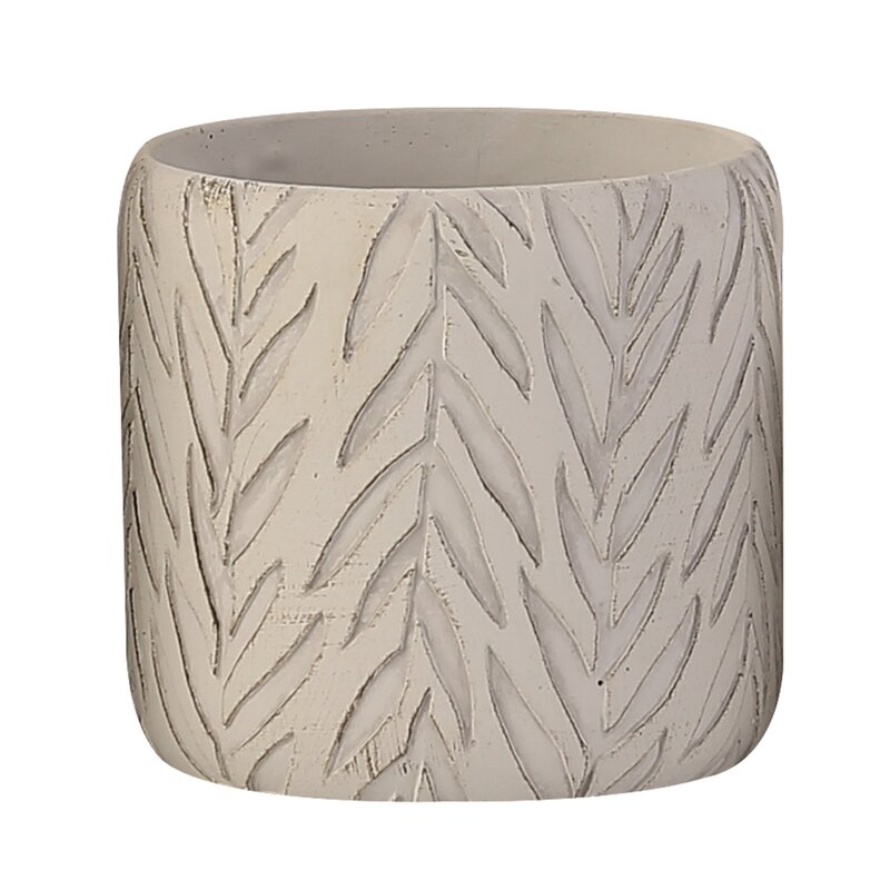 Willow Leaves Planter 17.5x17.5x16cm Willow Leaves Planter 17.5x17.5x16cm