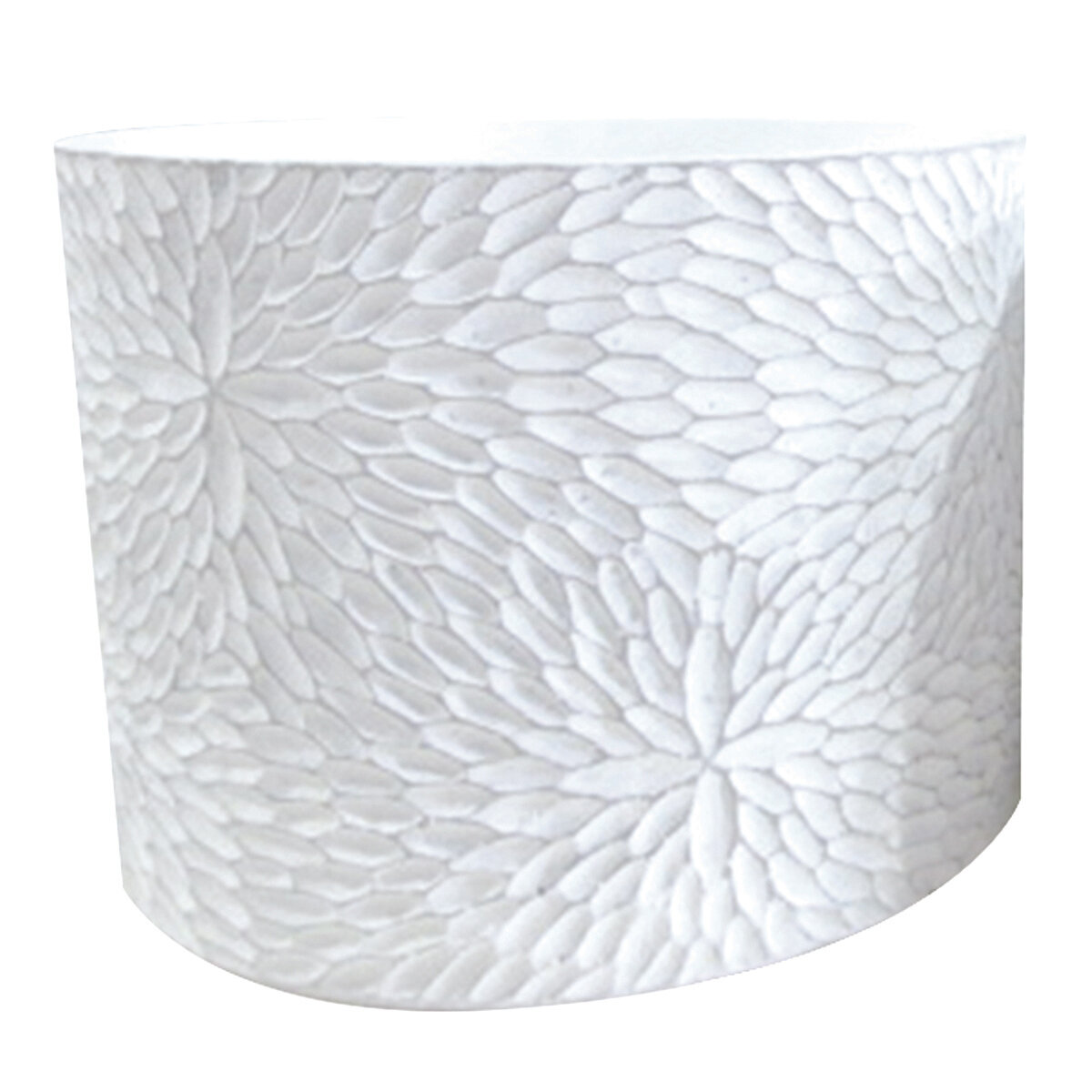 Dahlia Cement Pot 14.5x13cm