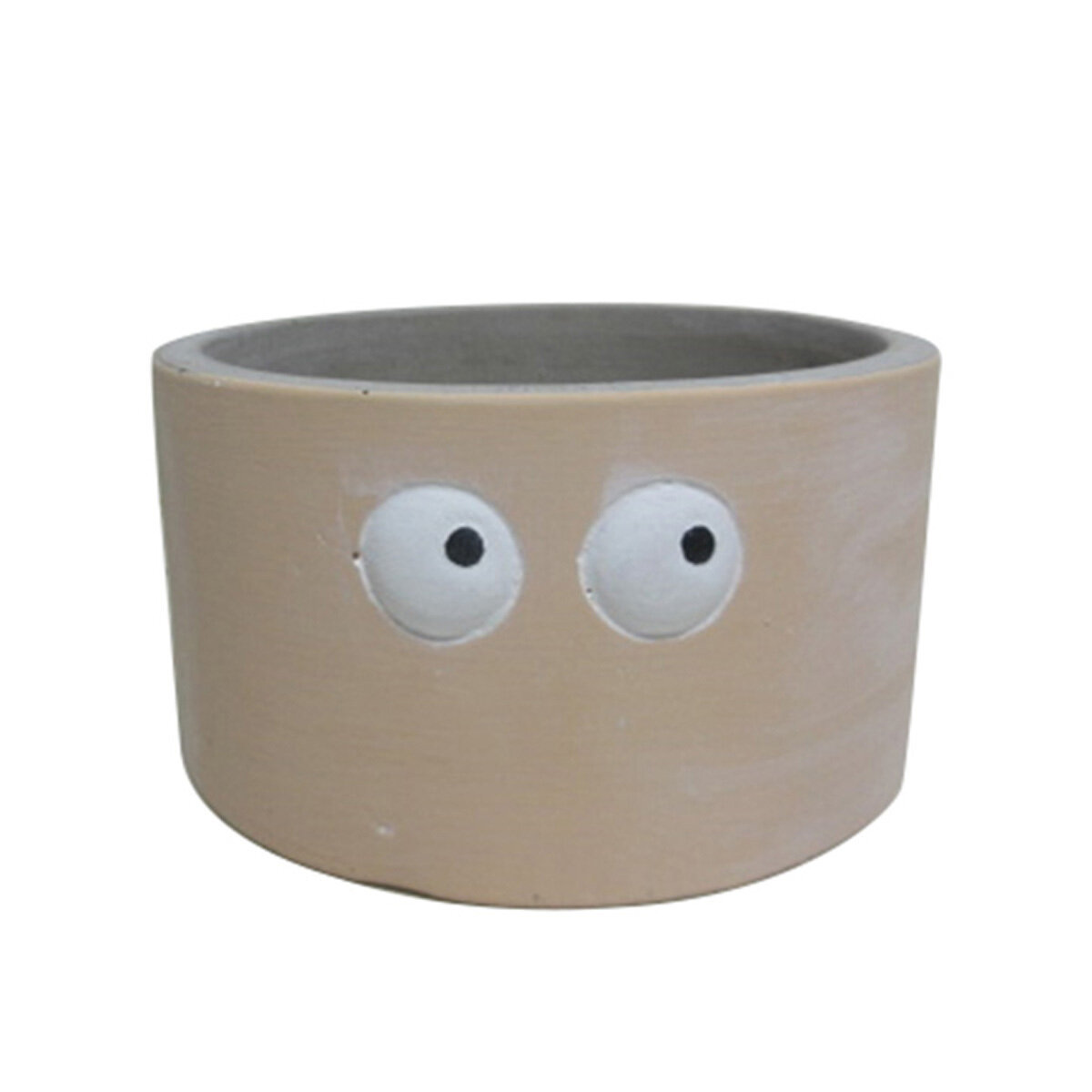 4.5" Googly Eye Planter Short 12x6.5 cm