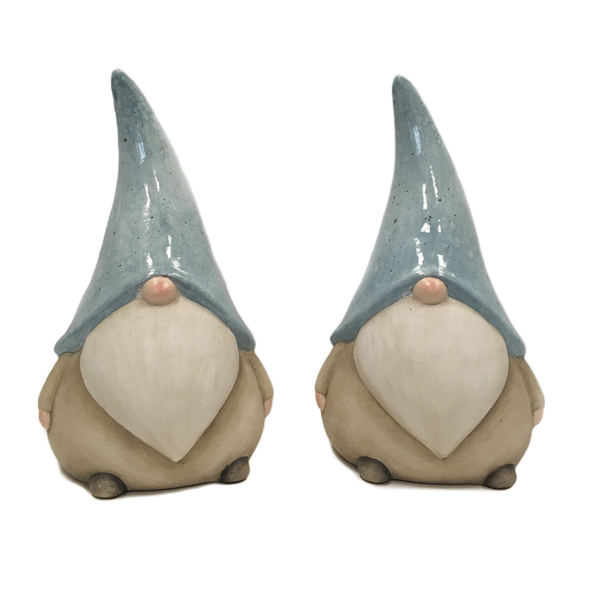 8" Pastel Glaze Gnomes 2 Asst. (Key 2ea per set)