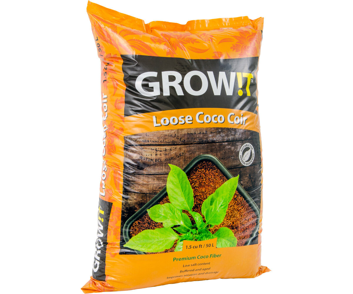 GROW!T Coco Coir Loose 50L 1.5 cuft