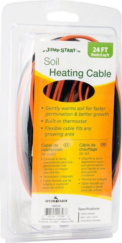 Jump Start Soil Heating Cable 24 ft Jump Start Soil Heating Cable 24 ft
