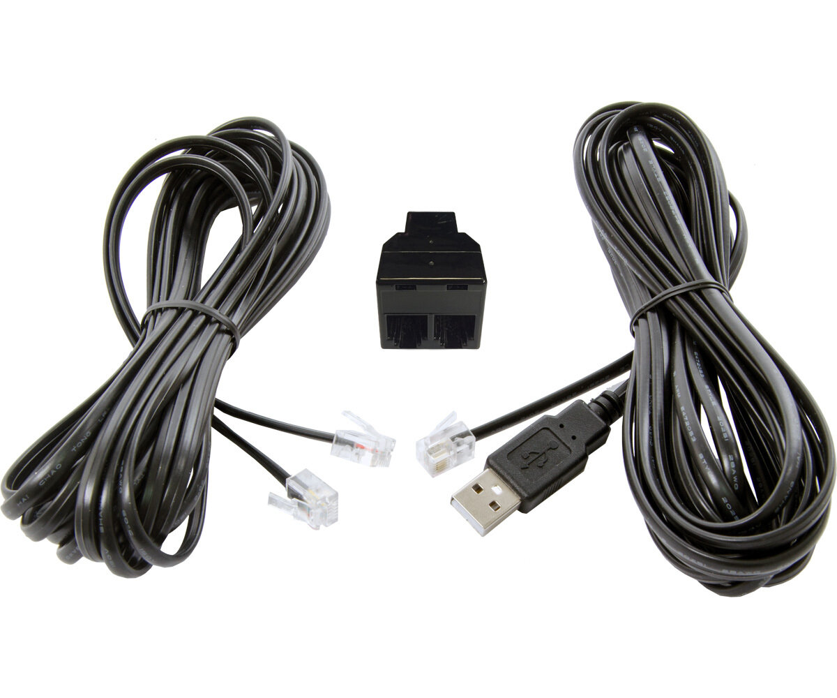 PH 15' USB-RJ12 Cntrl Cable Pk