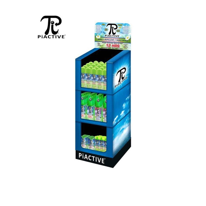 Piactive Cardboard Displayer Pre Load (72pcs) Piactive Cardboard Displayer Pre Load (72pcs)