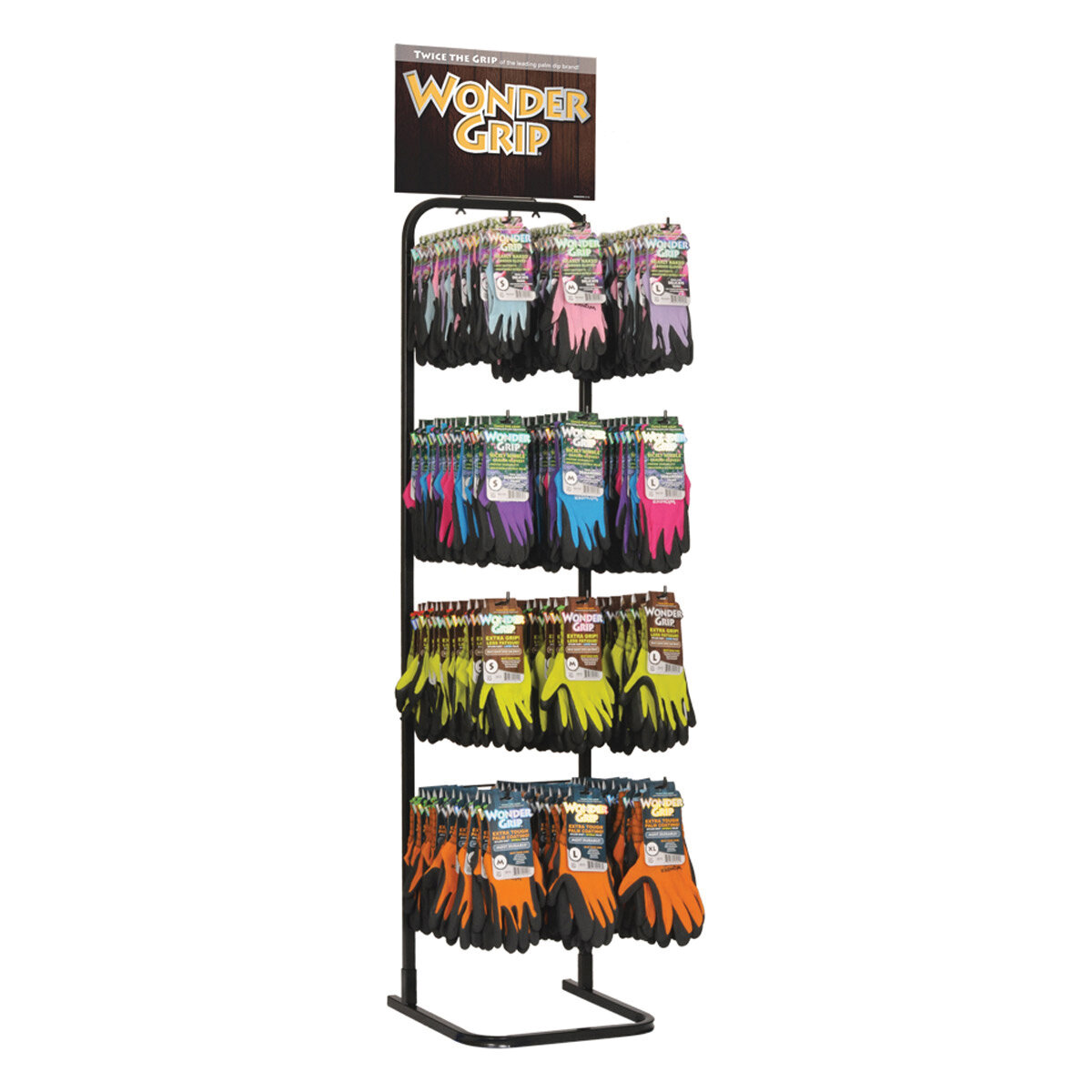 Wonder Grip Best Sellers 12-Peg Planogram 144 pair