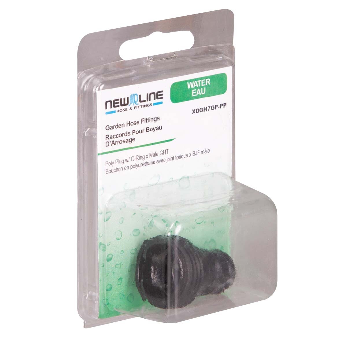 Express Pack Poly Plug W/ OringxMale Ght