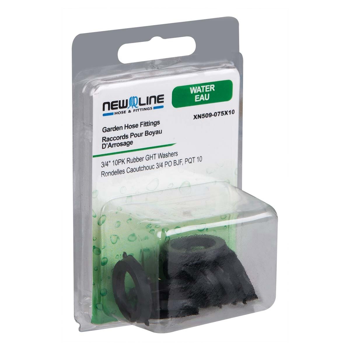 Express Pack Rubber 3/4 Ght Washers 10Pk