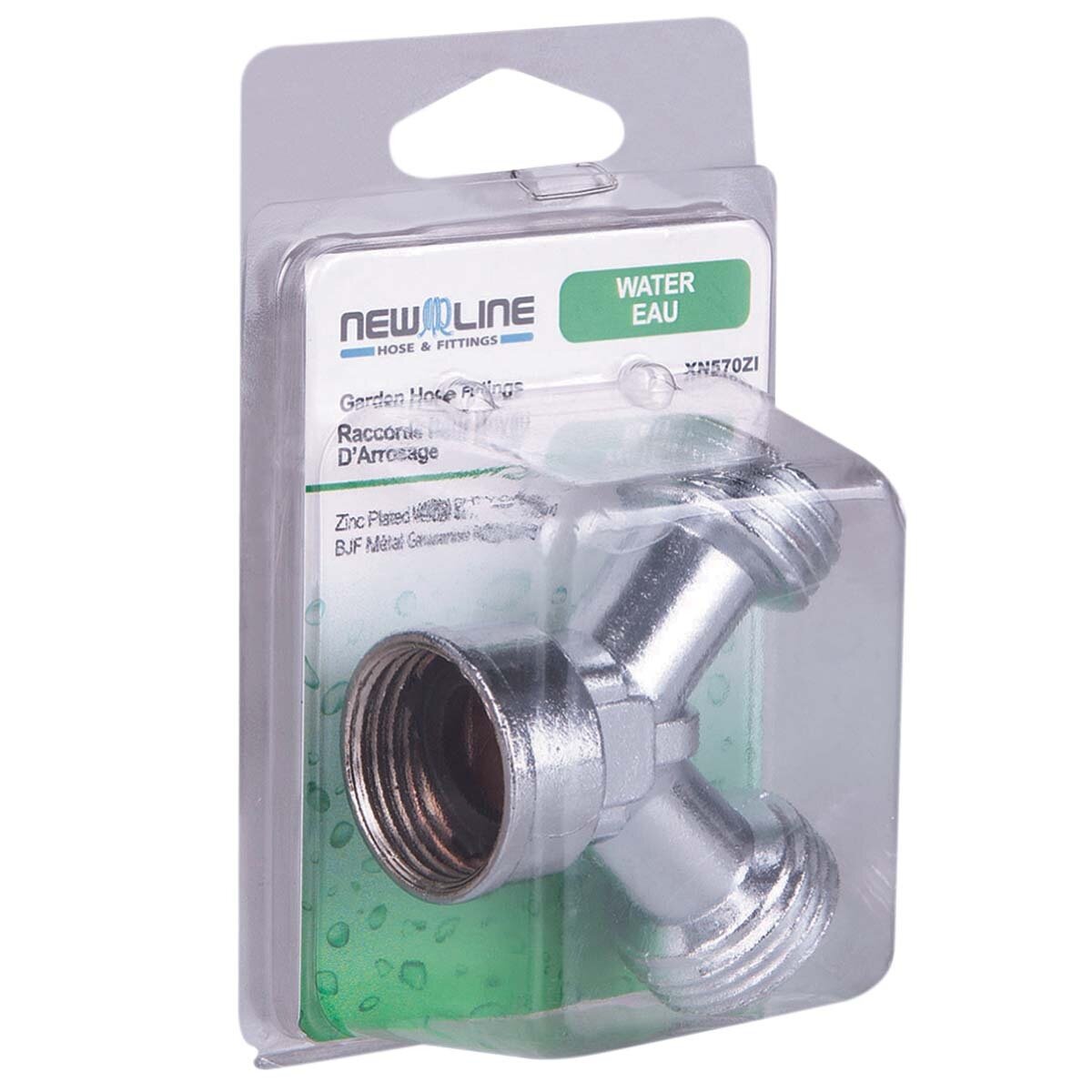 Express Pack Zinc Plated Metal Ght Y Coupling