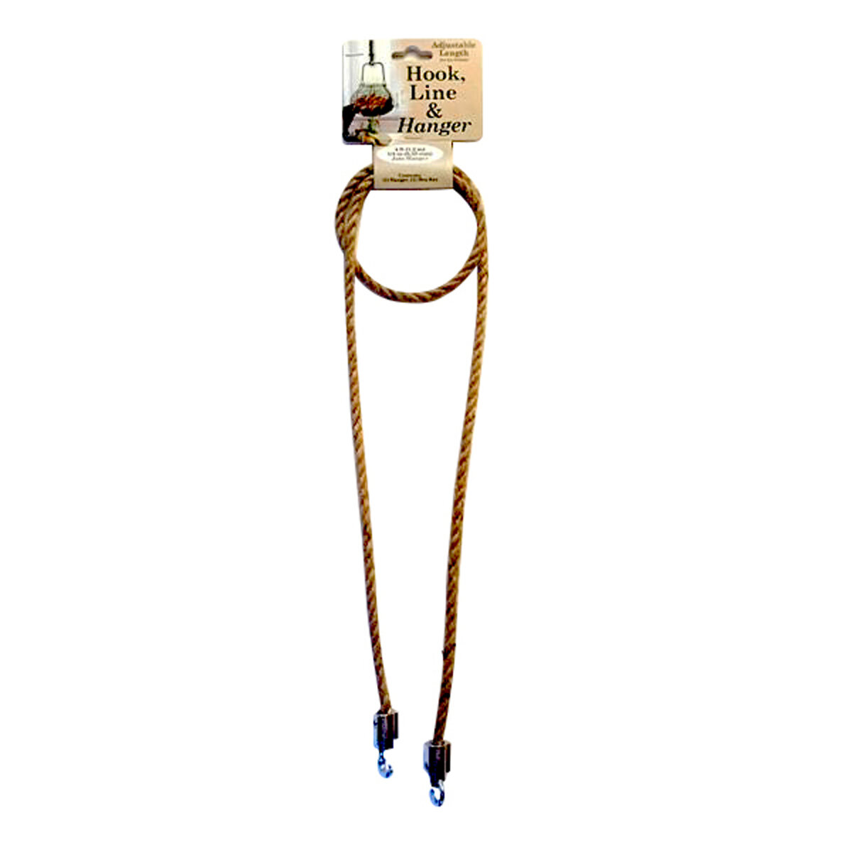 1/4 Inch Jute Drop Hanger