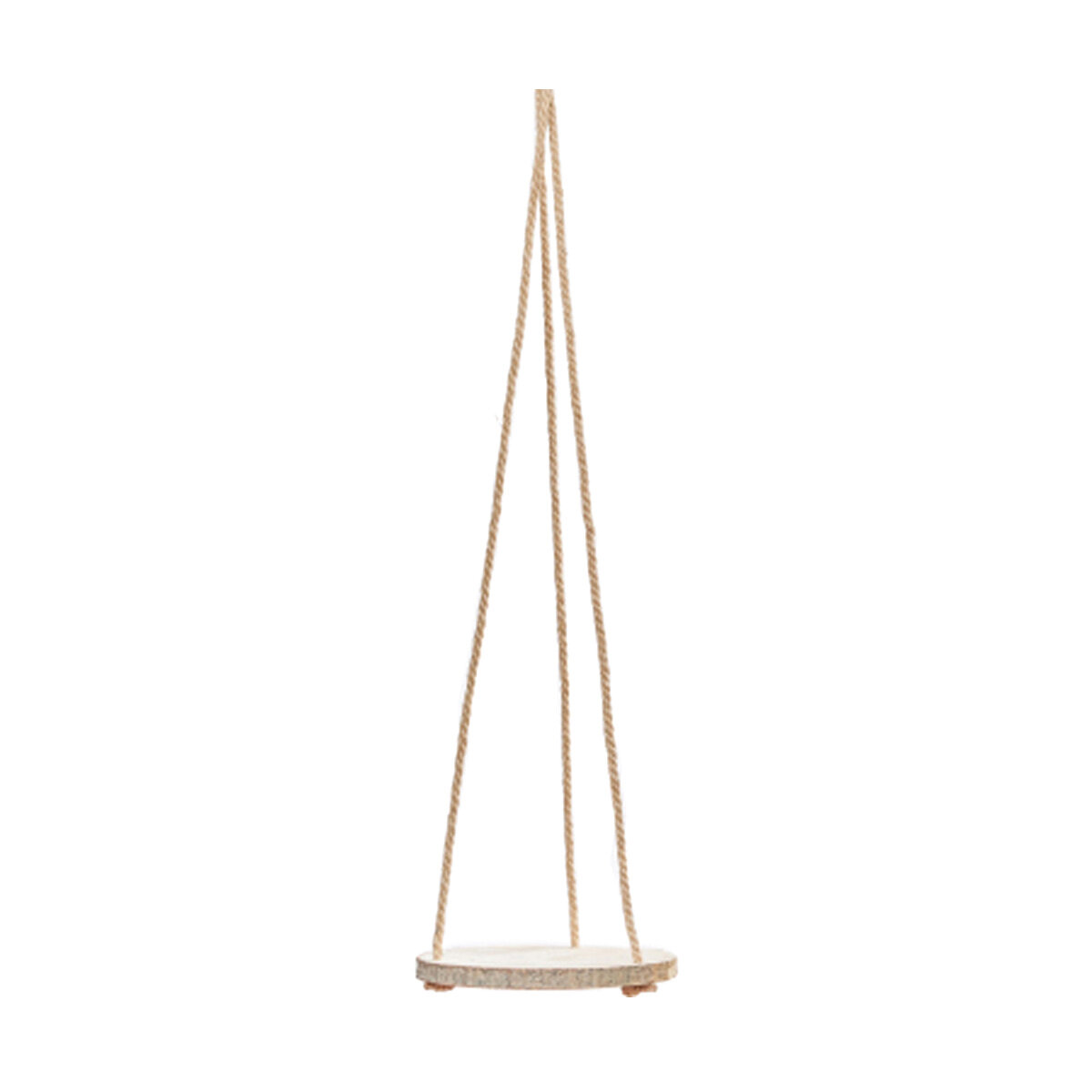 8 Inch Hanging Hardwood - Jute