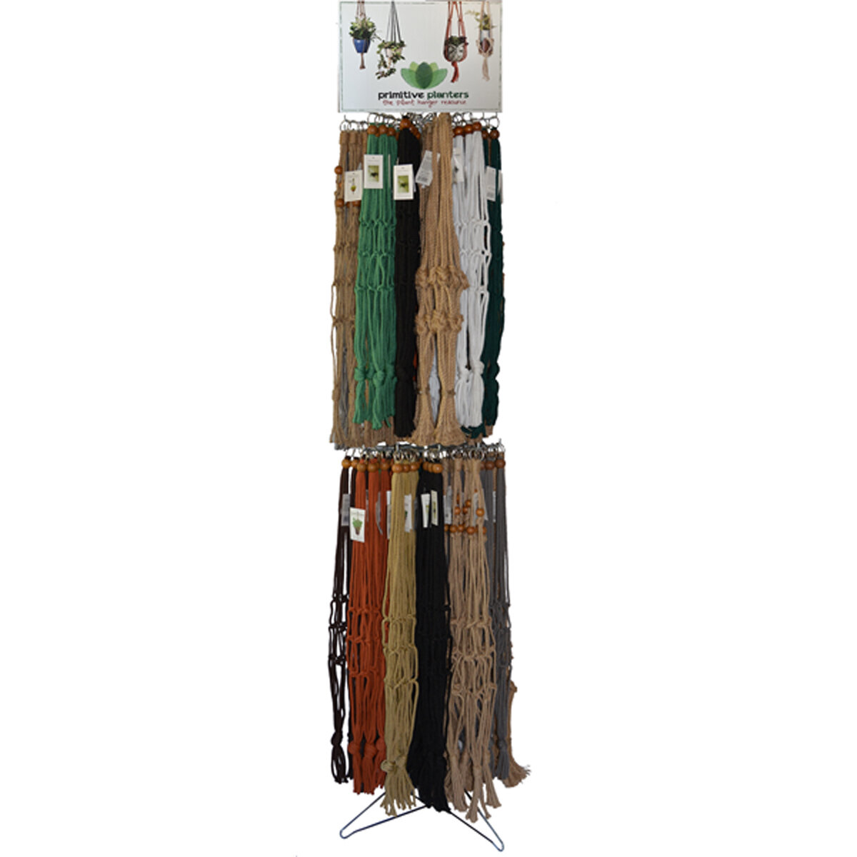 30"/36" Macrame & All Natural Asst  DS (168pcs)