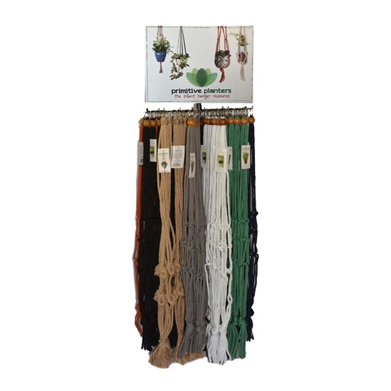 36 36" Macrame & All Natural Plant Hanger DS (72pcs)