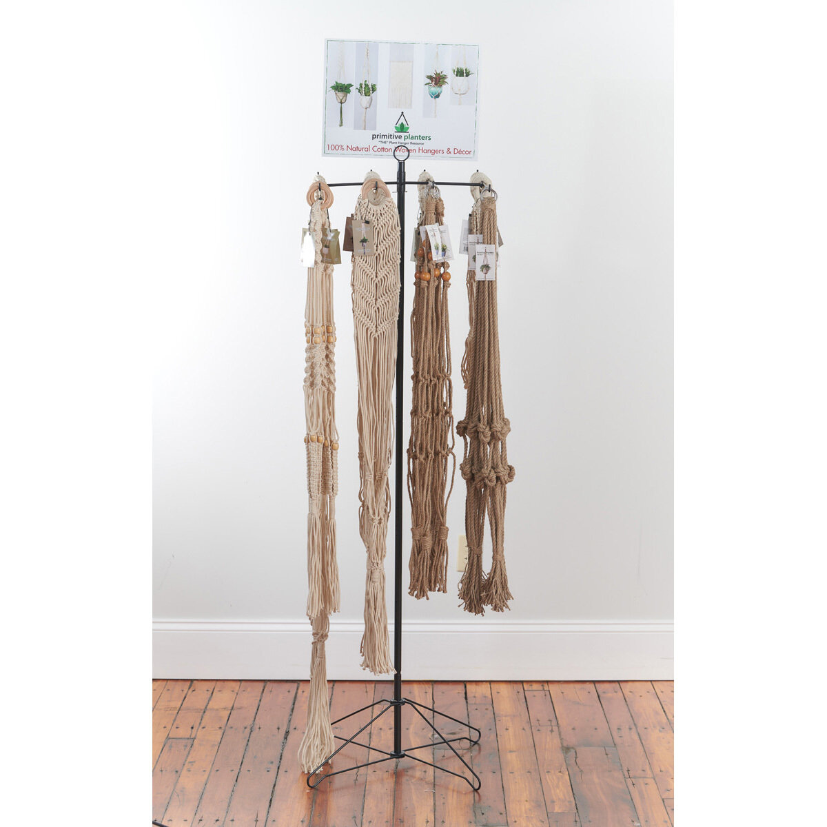 Woven Cotton & Natural Jute Display (84 Pcs)