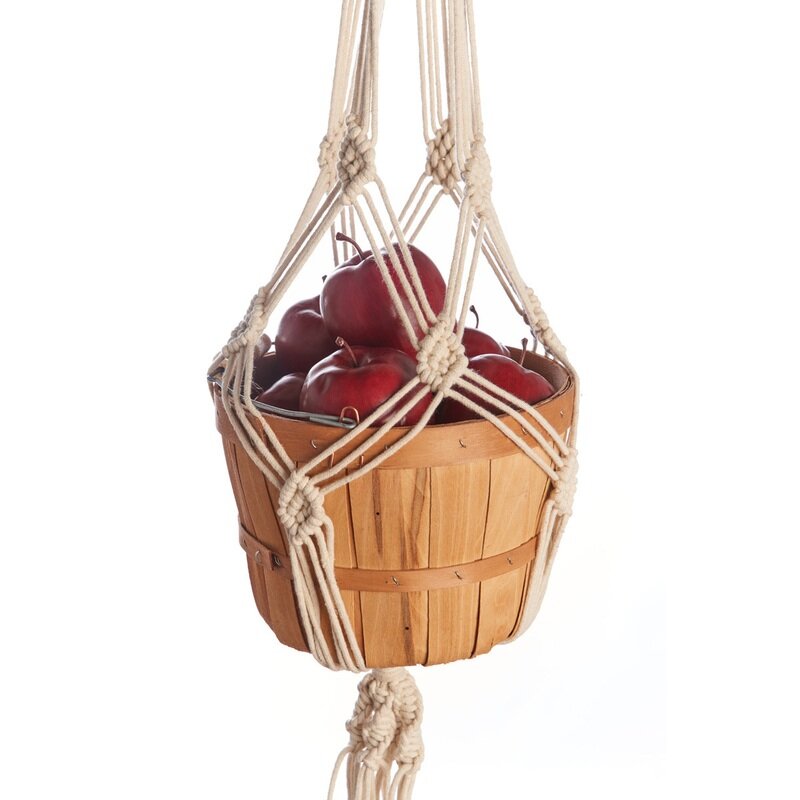 42" Woven Knotty Plant Hanger