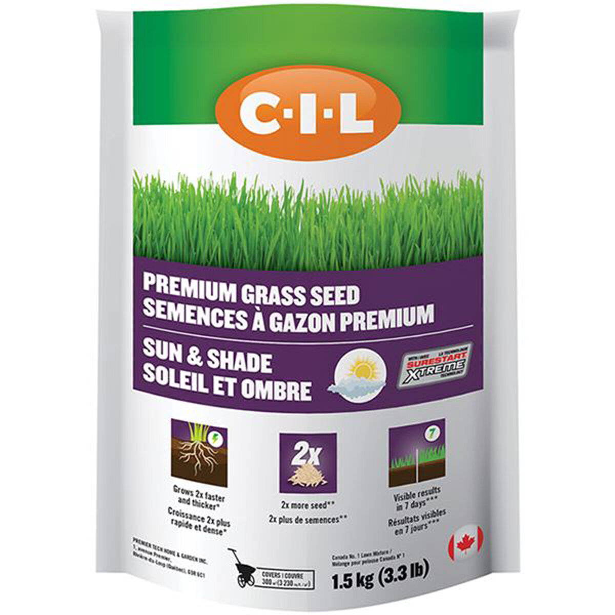 C-I-L Sun Shade Seed SureStart 1.5 Kg DS (60pcs)