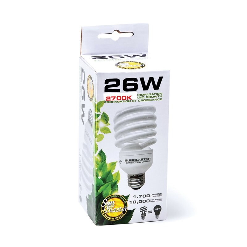 26W Sunblaster CFL 2700K - Single