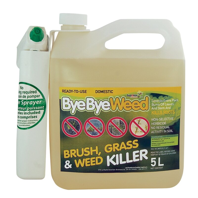 Bye Bye Weed Glysophate w/ Electric Sprayer Bye Bye Weed Glysophate w/ Electric Sprayer
