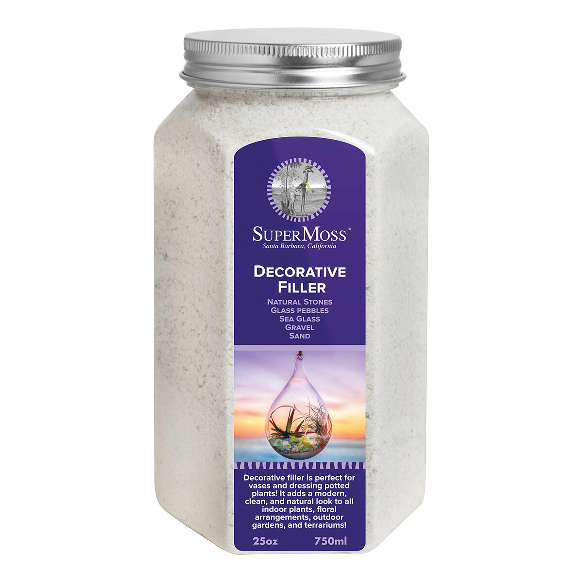 Sand - White Jar 25 Oz