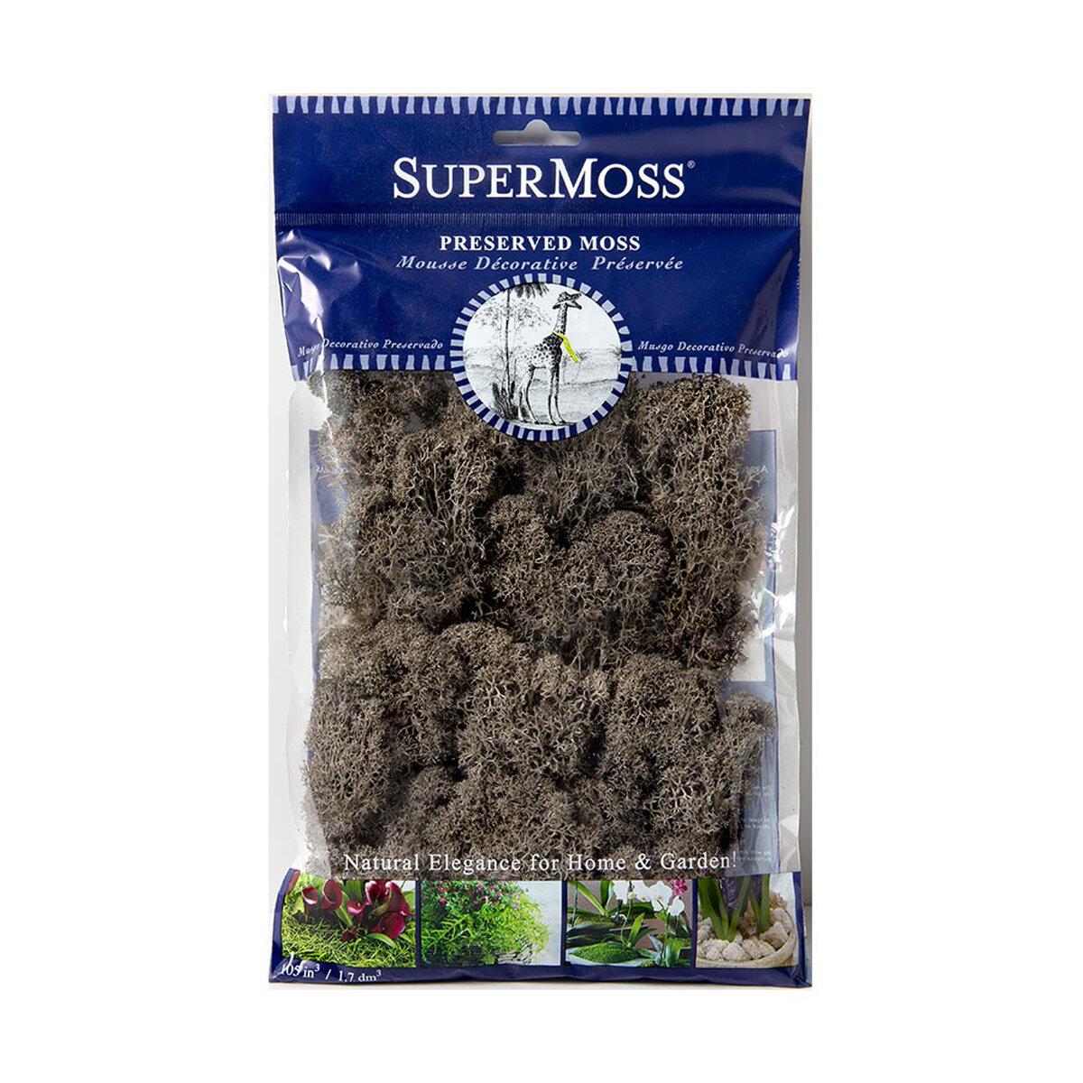 Reindeer Moss Preserved Cashmere 2oz Bag