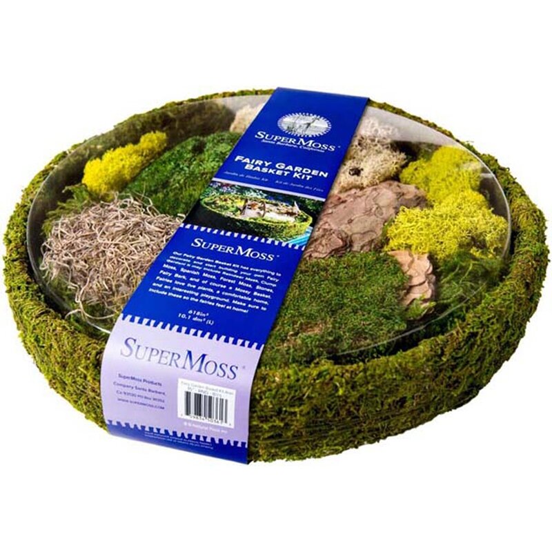 Fairy Garden Basket Kit Round 15in Fairy Garden Basket Kit Round 15in