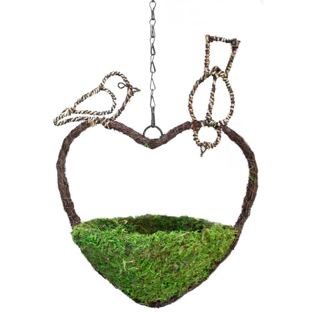 Woven Bird Feeder - Sparrow 9.5 In