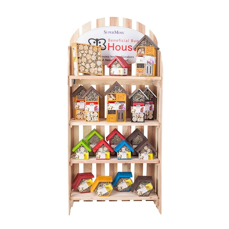 Supermoss Beneficial Bug-House Display (78Pcs) Supermoss Beneficial Bug-House Display (78Pcs)