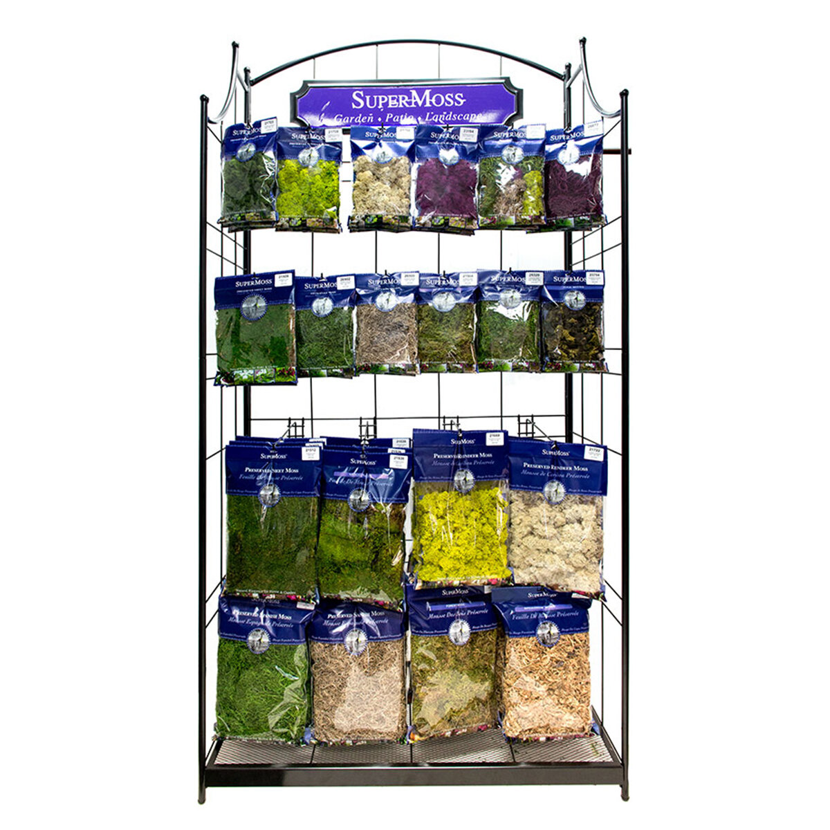 Header Bag Moss - MINI Display (224Pcs)