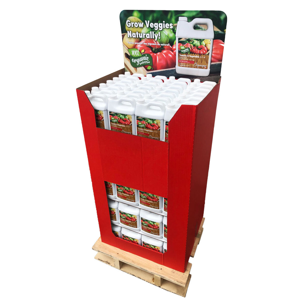 Orgunique Tomato & Vegetable 3-1-4  DS (140pcs)