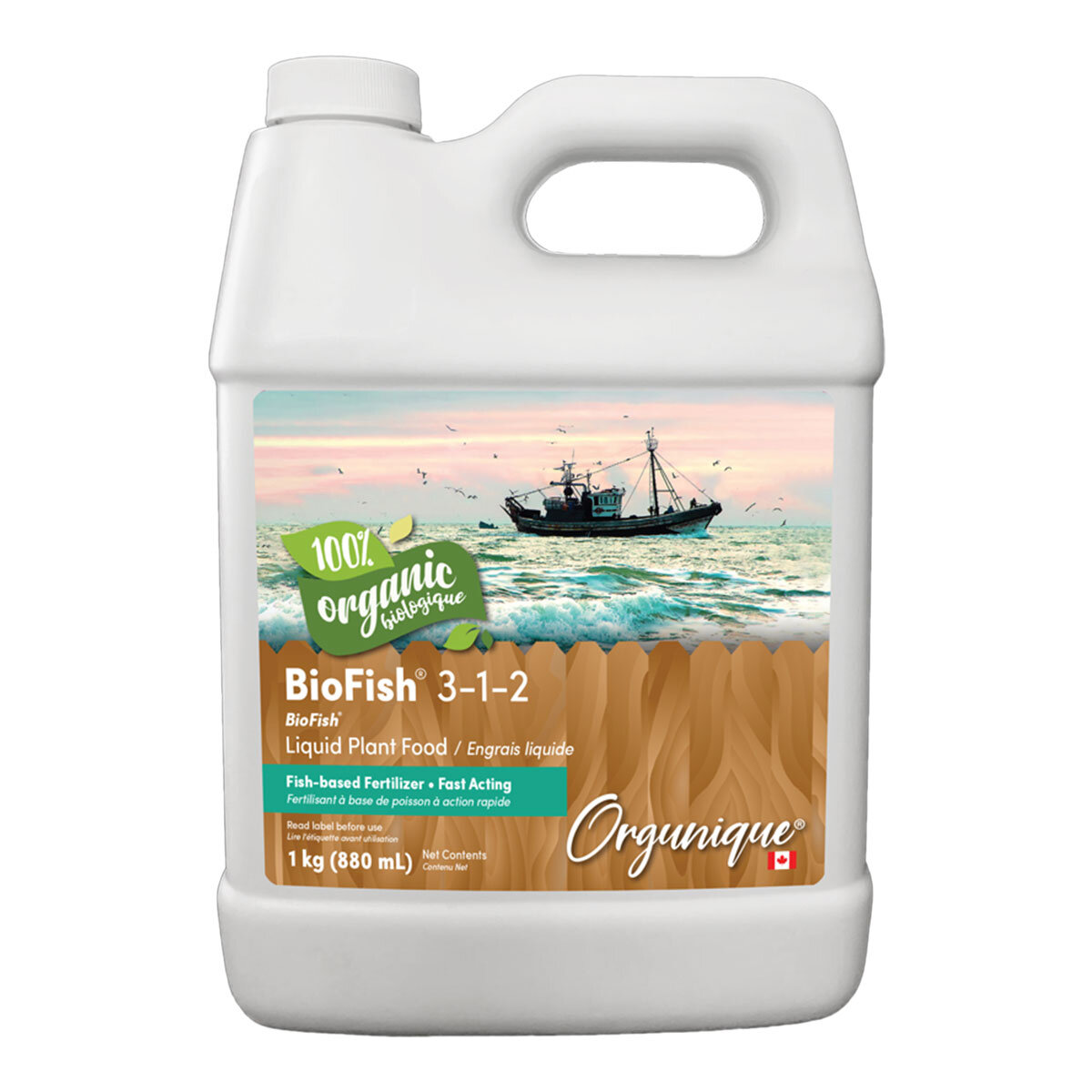 Orgunique Biofish 3-1-2  1 Kg