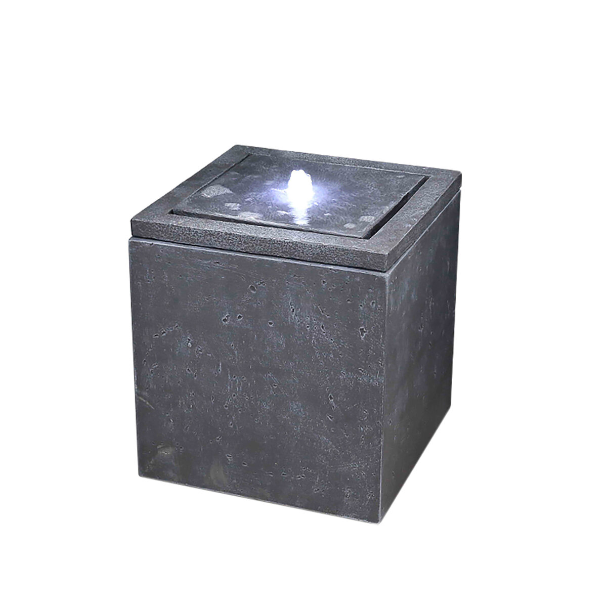 Contempo Bubbling Cube Fountain