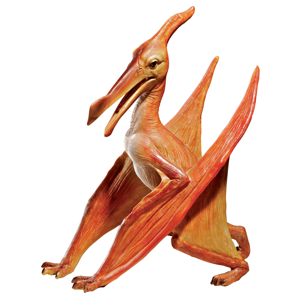 Scaled Pterodactyl Dinosaur Statue