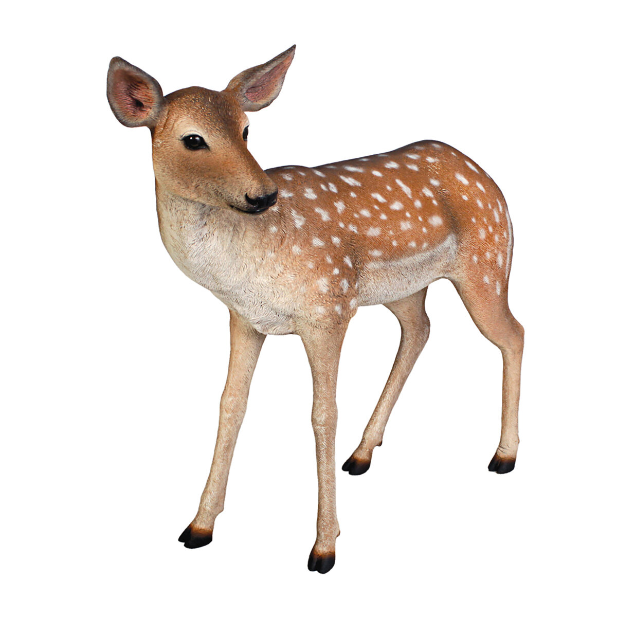 Spotted Deer Fawn Statue