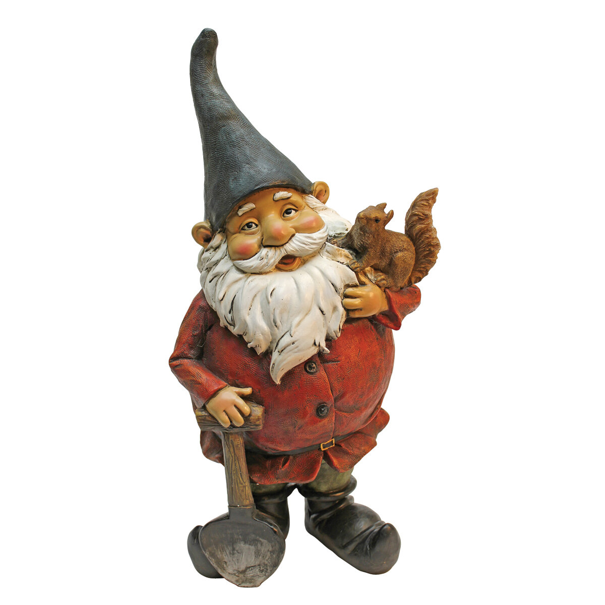 DT Gnome With Squirrel And Spade