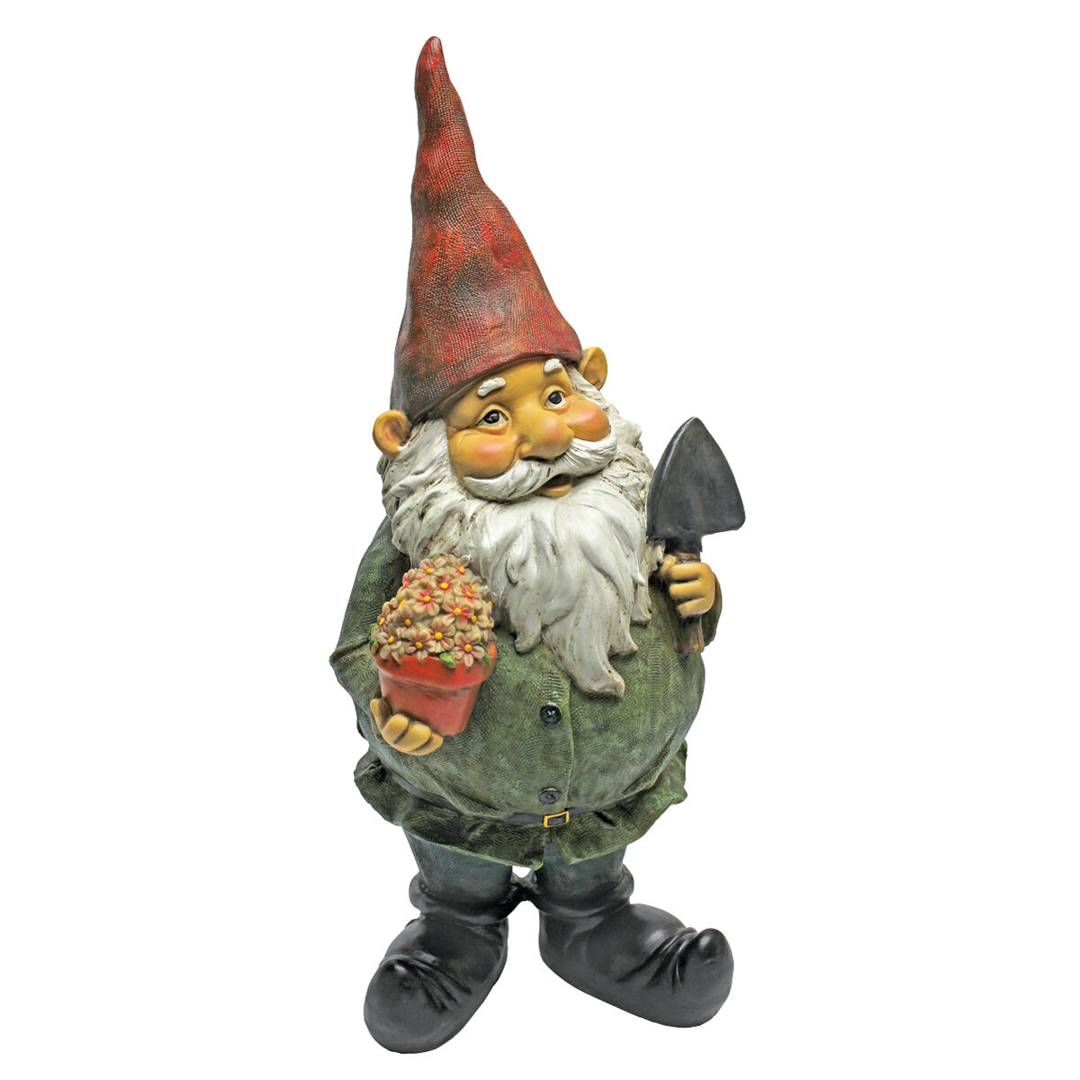 Dt Dagobert With Gifts Garden Gnome Statue
